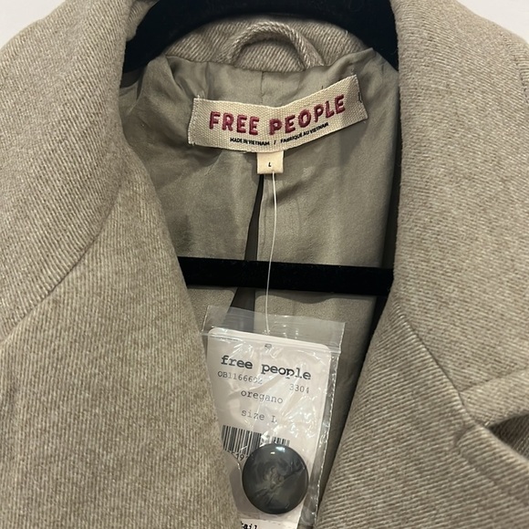 Free People Oregano Hannah Hannah Slouchy Blazer size Large - Picture 5 of 14